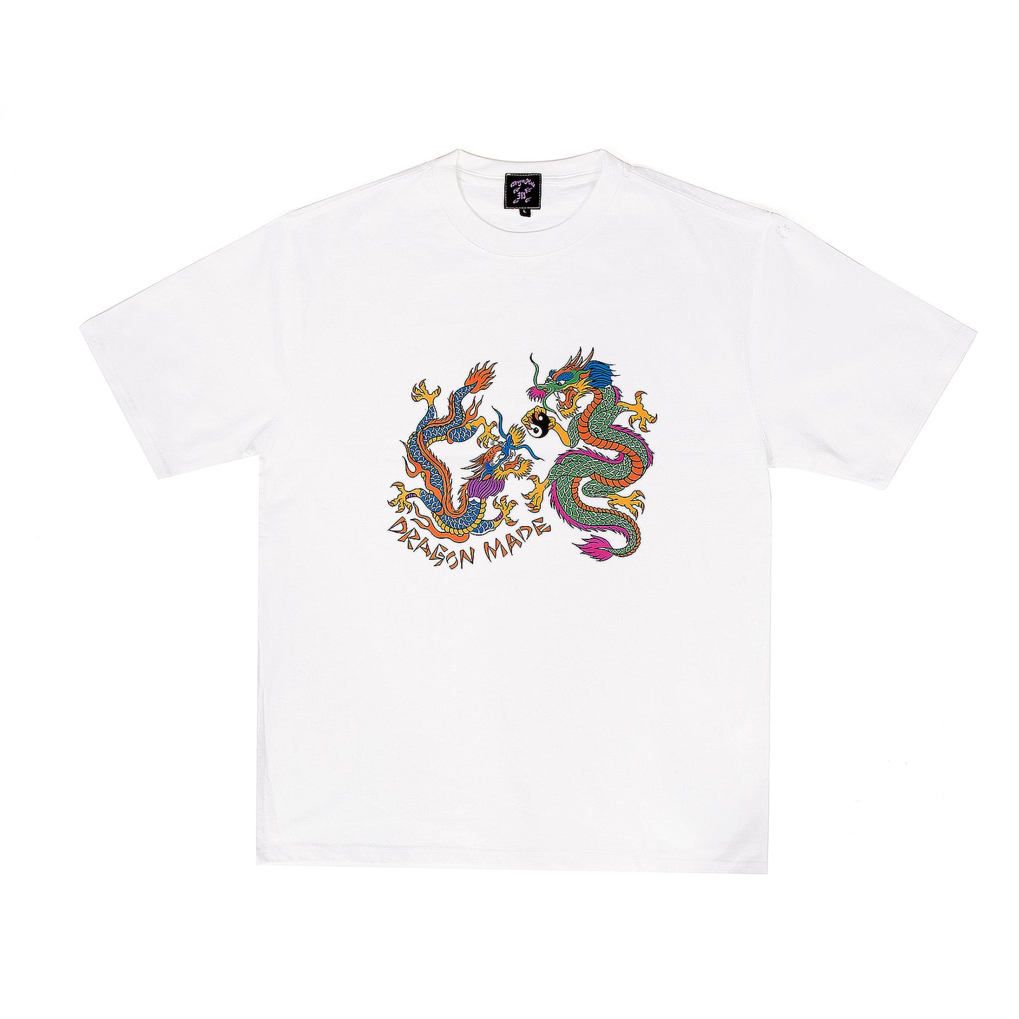 DM8 x Tattooerjan8 : “Pearl” 雙龍戲珠 Tee White