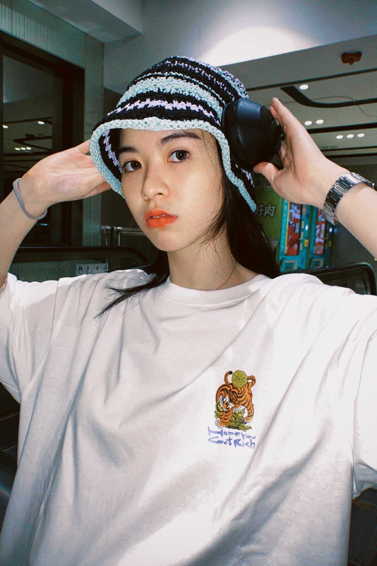 Hope You Get Rich Tee White