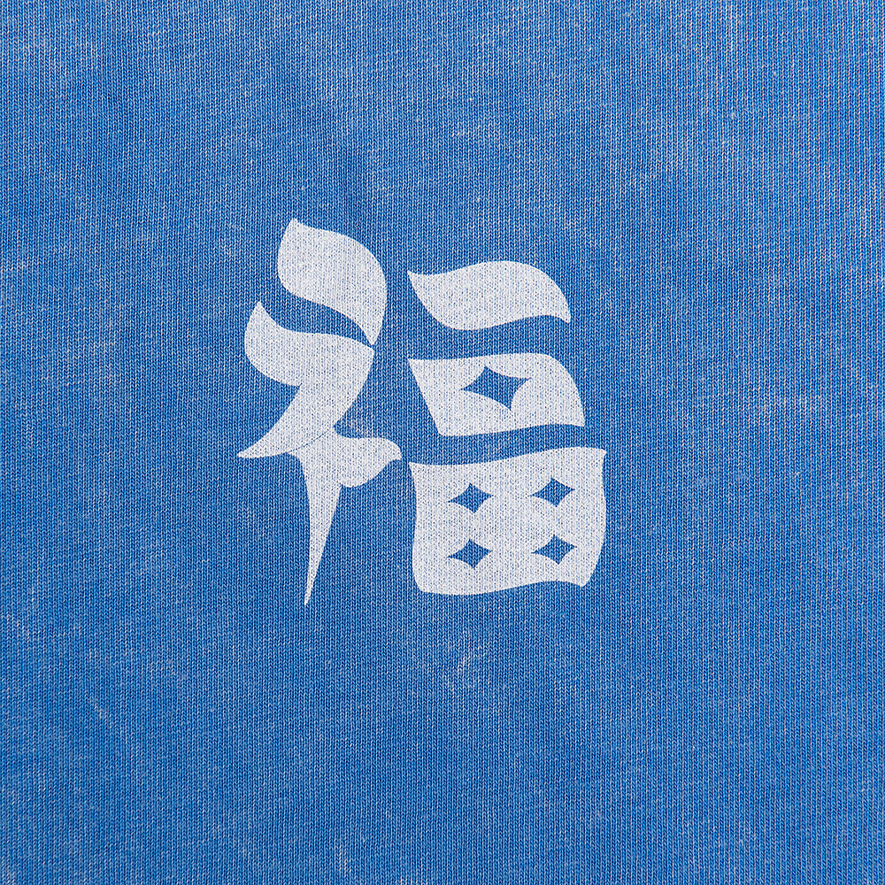 Panda Tee Washed Blue