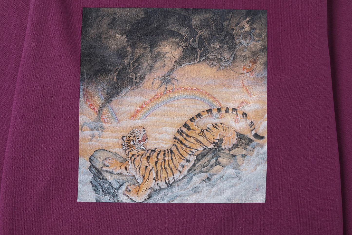 塩崎顕Ken Shinozaki x Dm8:
龍虎架虹 Enter The Dragon Sweat Shirt Purple