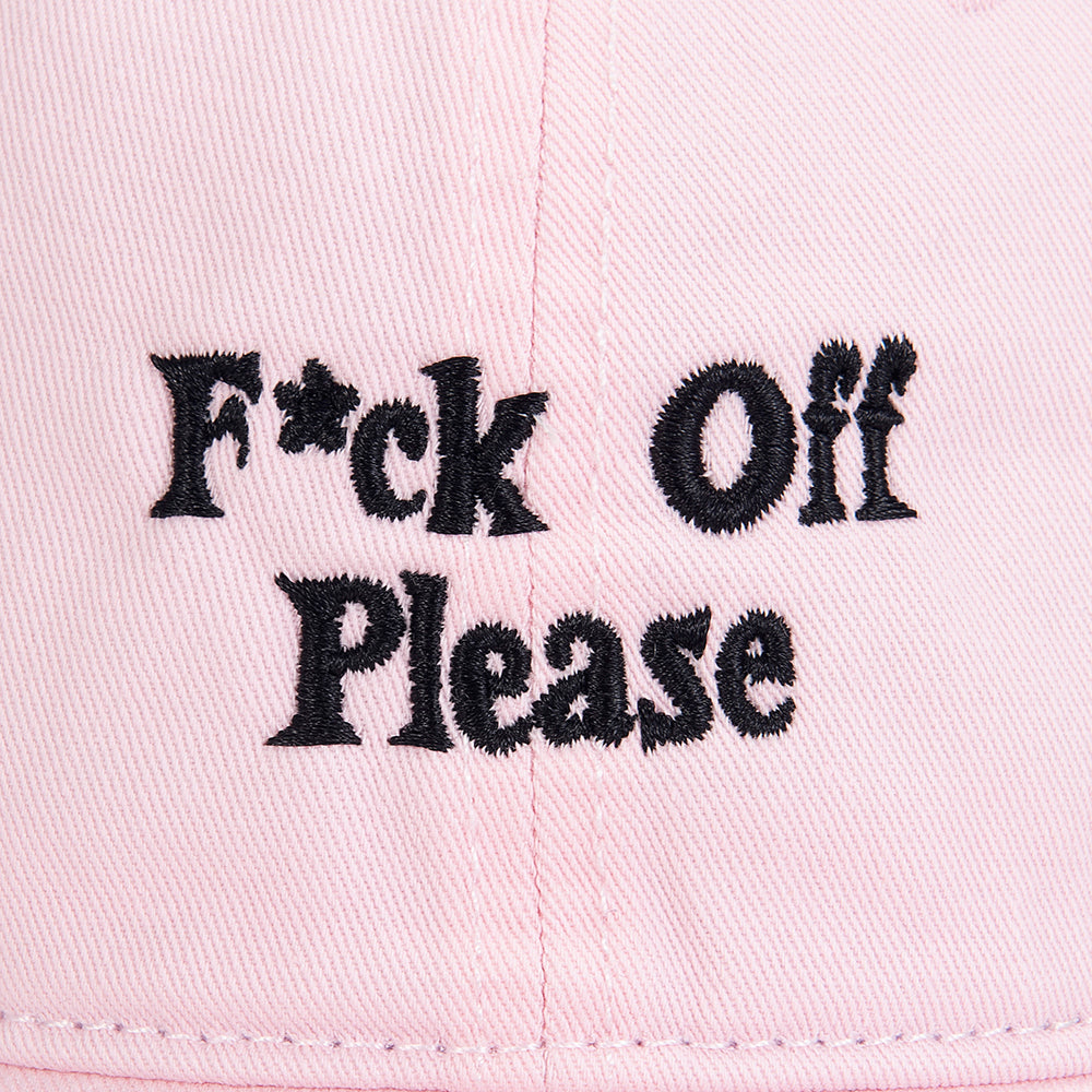 F*ck Off Pls Cap Pink