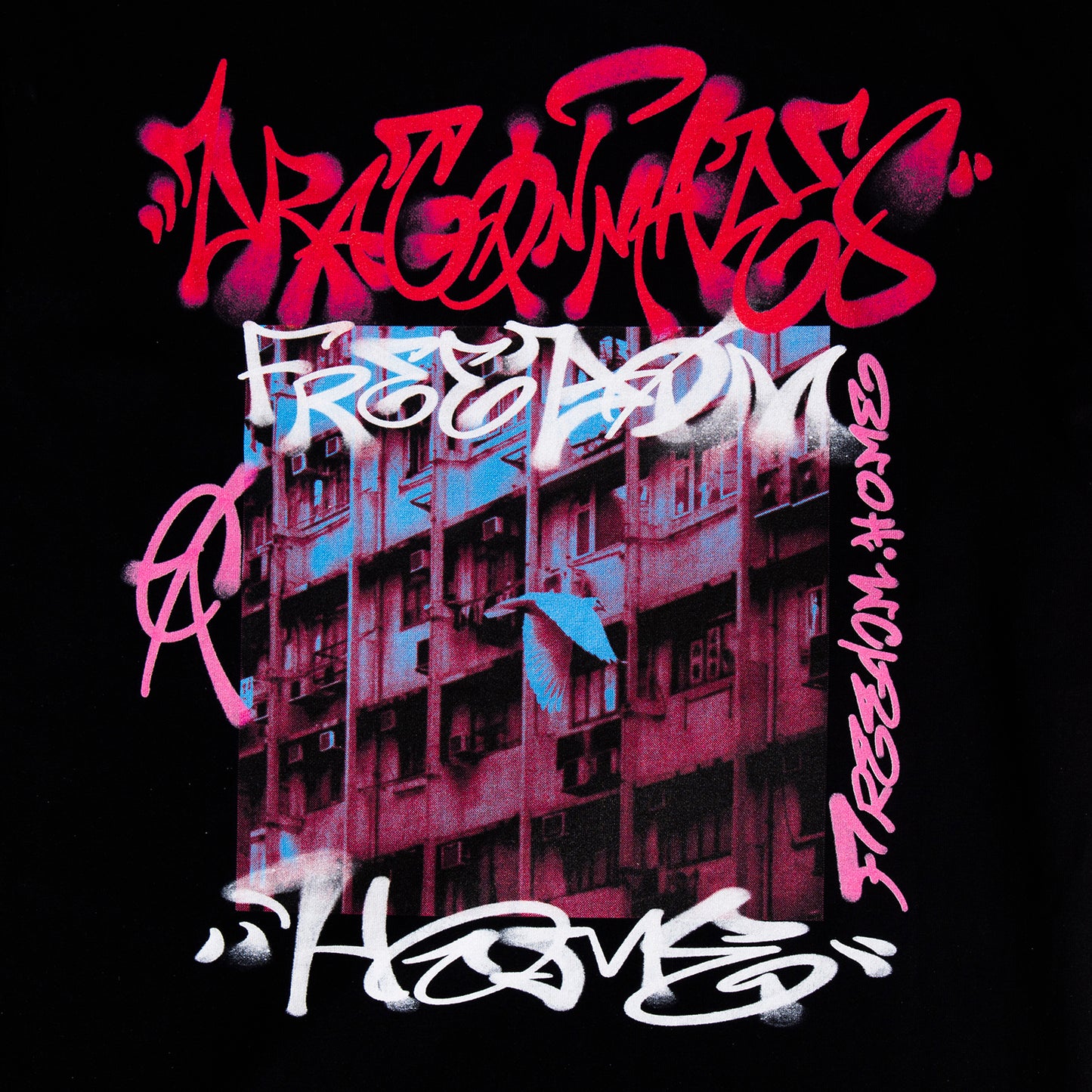 Freedom n Home Tee Black