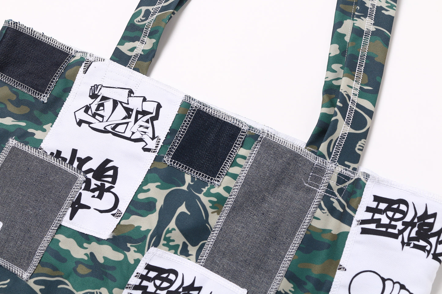 凌亂拼布 Messy Tote Bag