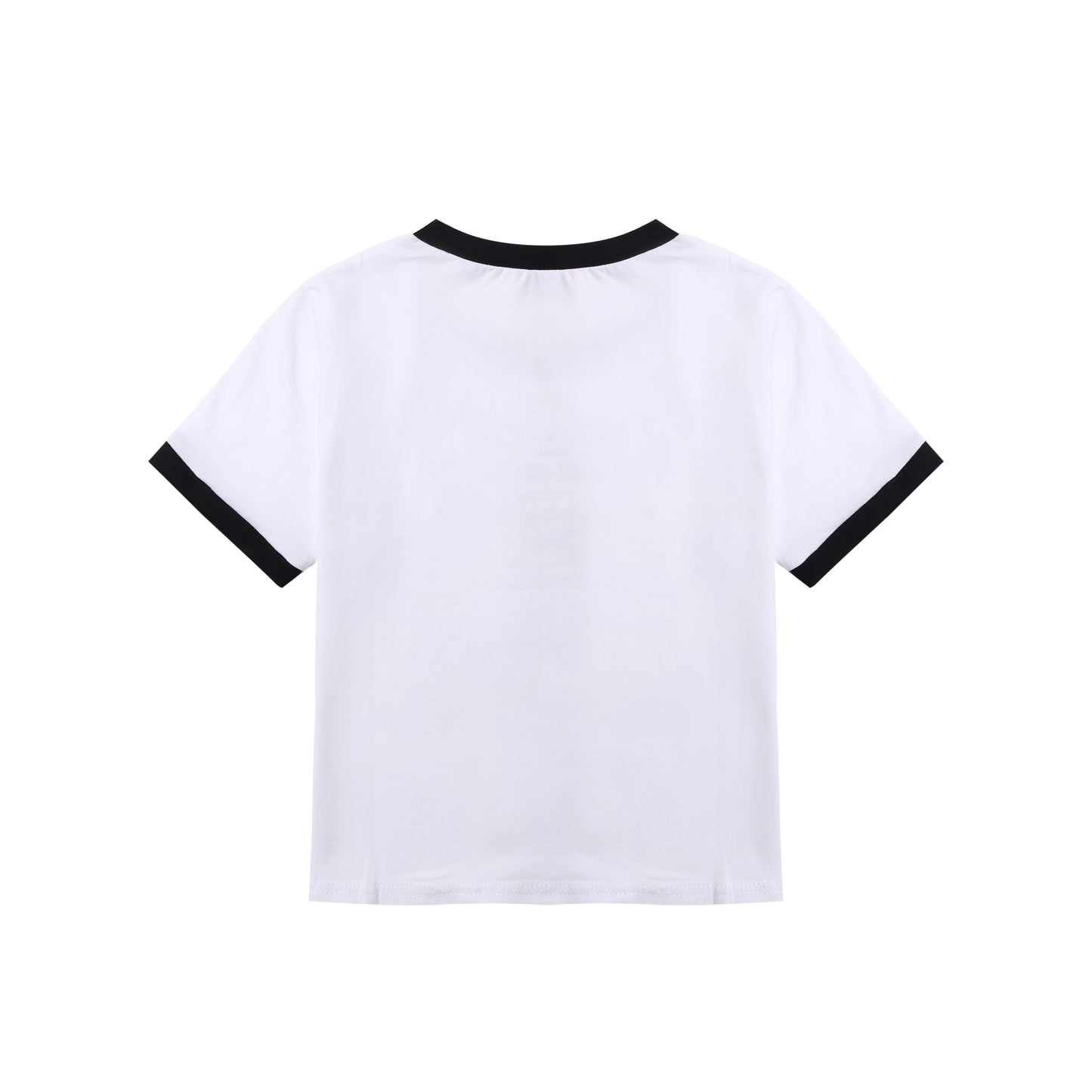 Yeah Bun Fun Baby Tee White