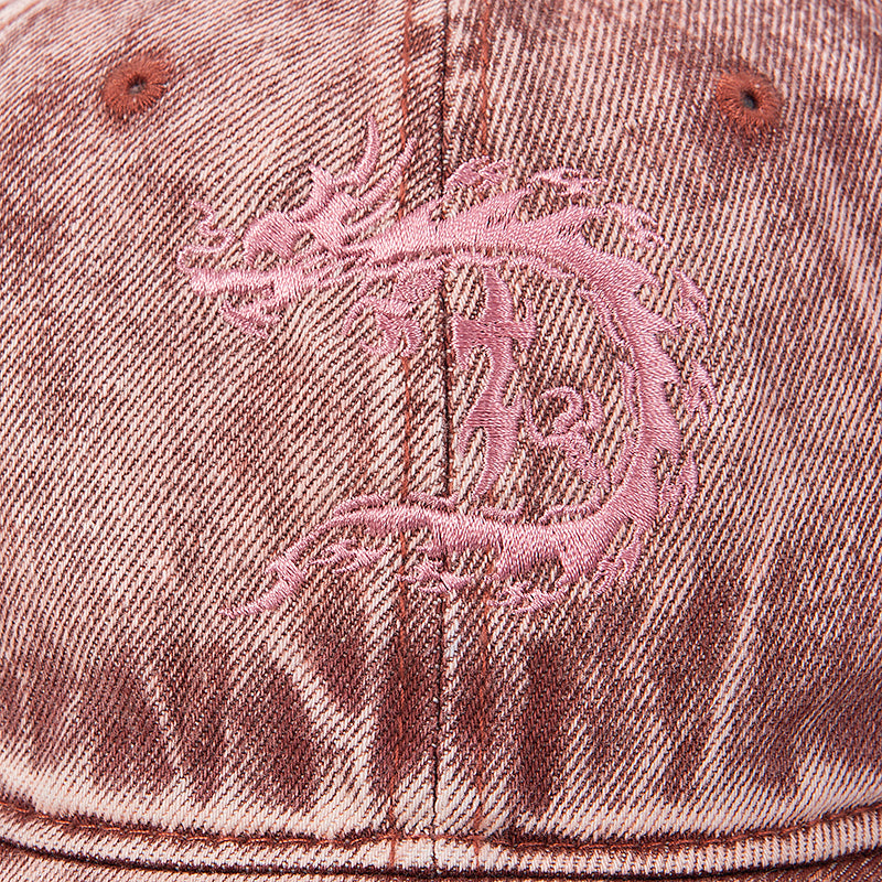 Tribal D Cap Washed Red