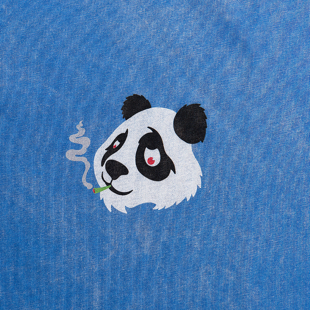 Panda Tee Washed Blue