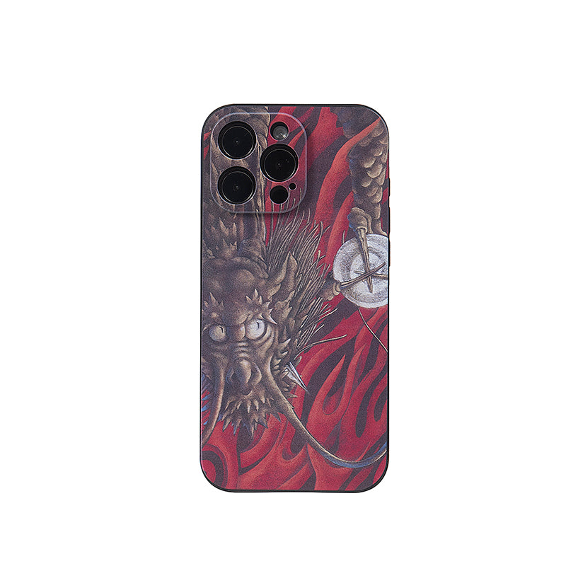 Ken Shiozaki x DM8 Flame Dragon iphone case
