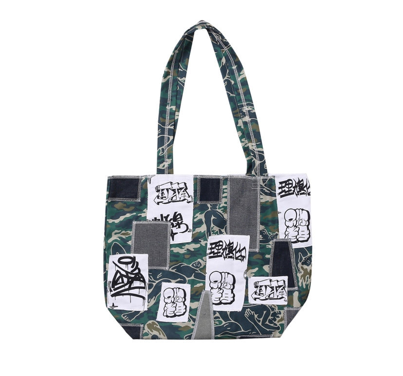 凌亂拼布 Messy Tote Bag