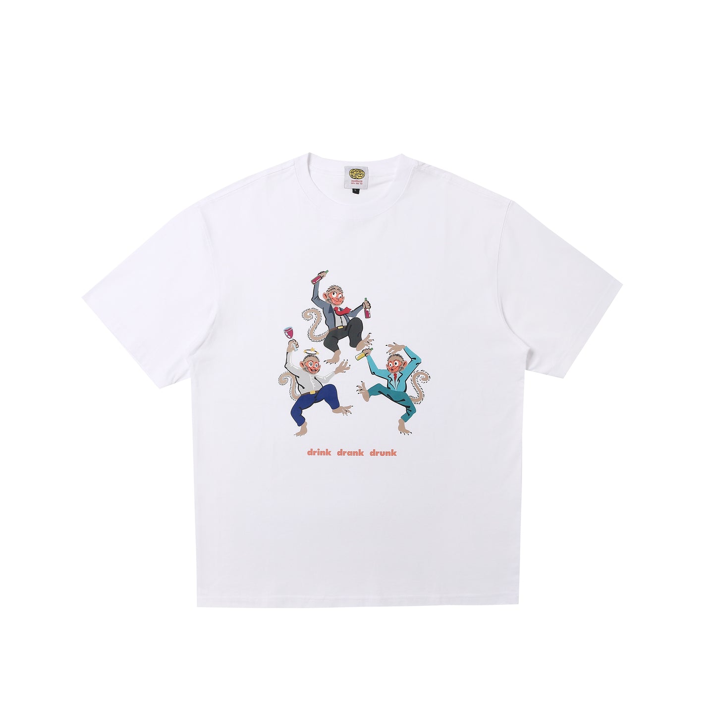 沐猴 Drinking Monkeys Tee衣冠