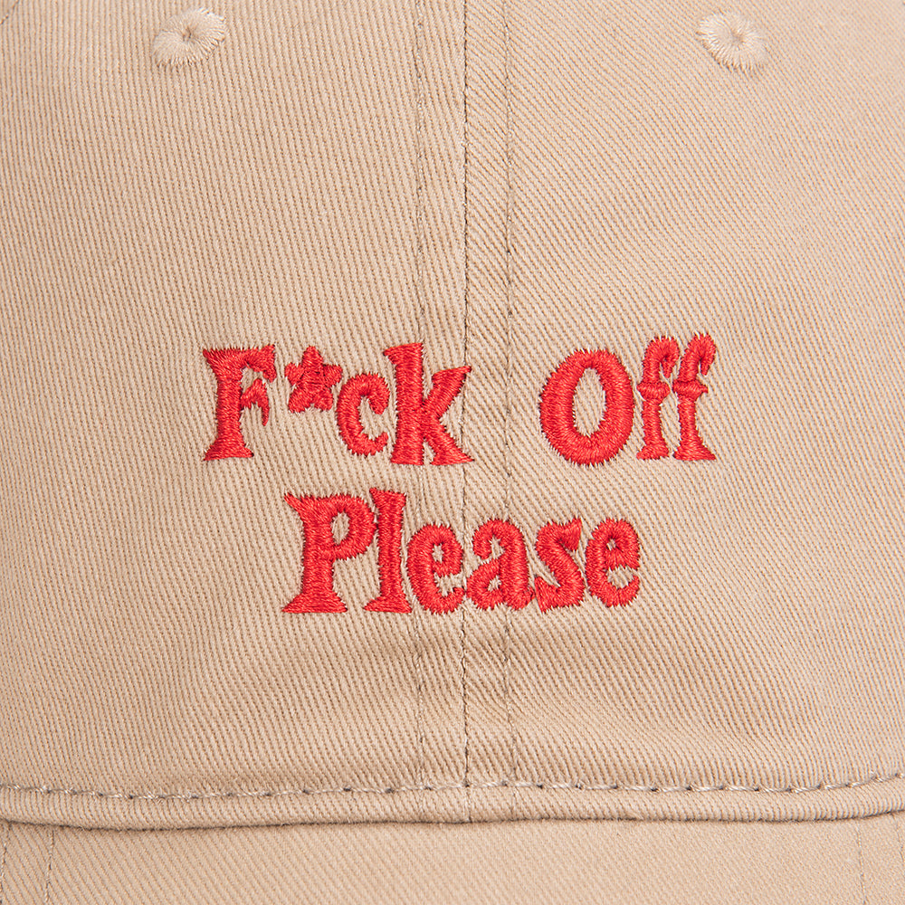 F*ck Off Please Cap Khaki