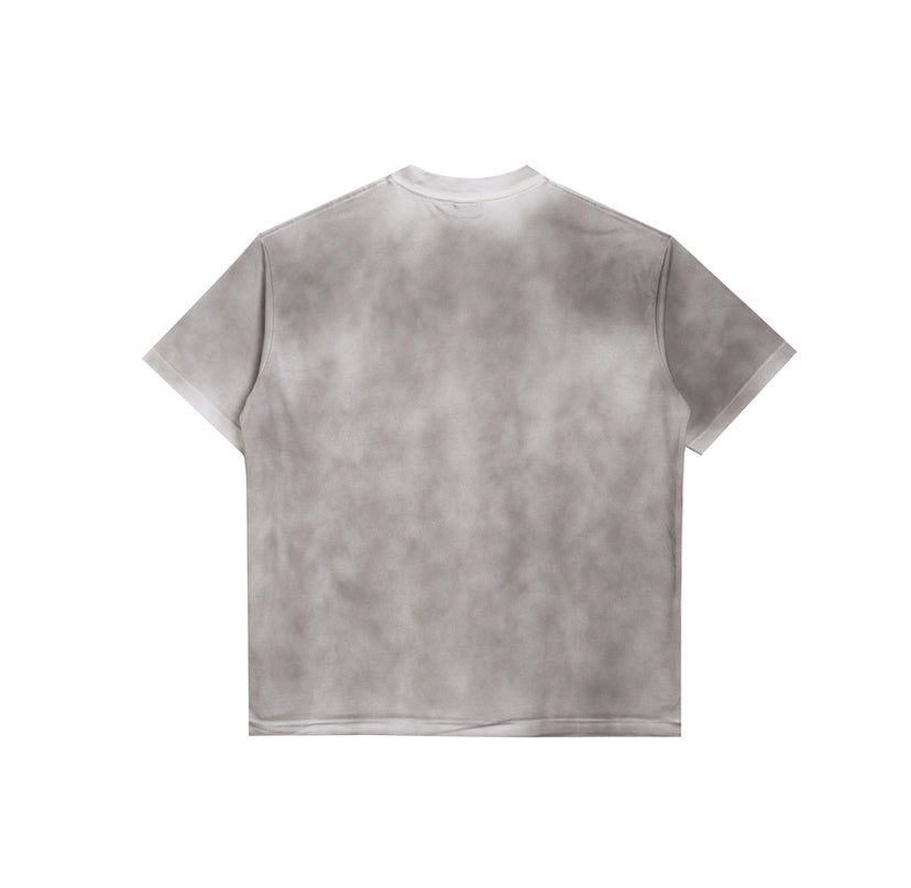 福如東海 Fuck You Dont High Embroidery Tee Washed White with Sorona® Fabrics