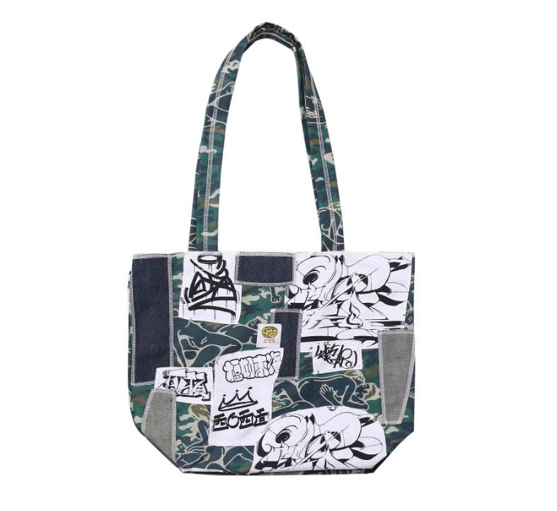 凌亂拼布 Messy Tote Bag