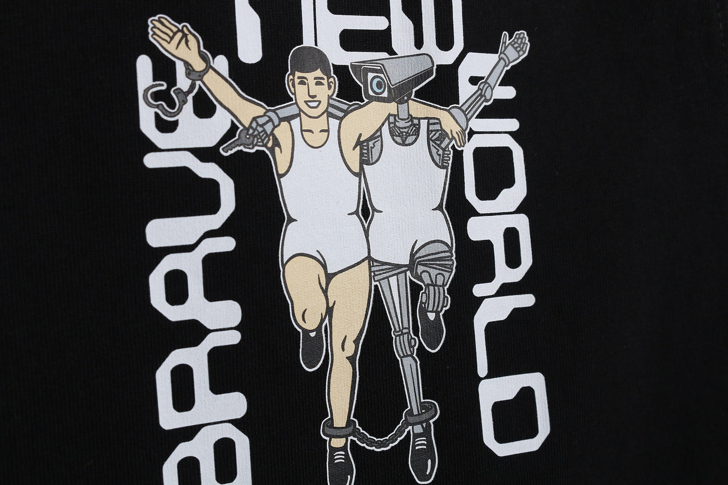 Brave New World Tee Ver.2 ( Human & AI Association)
