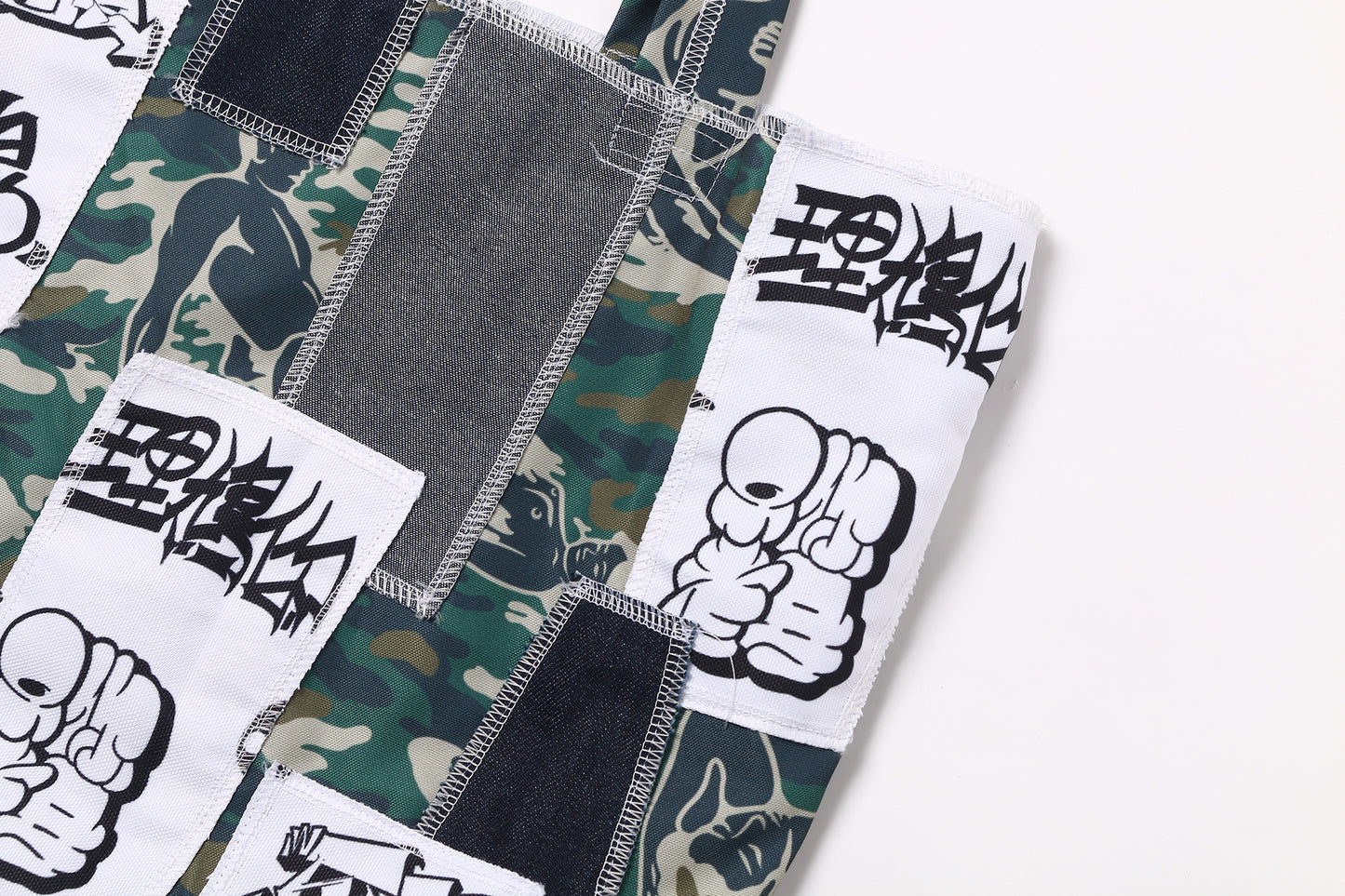 凌亂拼布 Messy Tote Bag