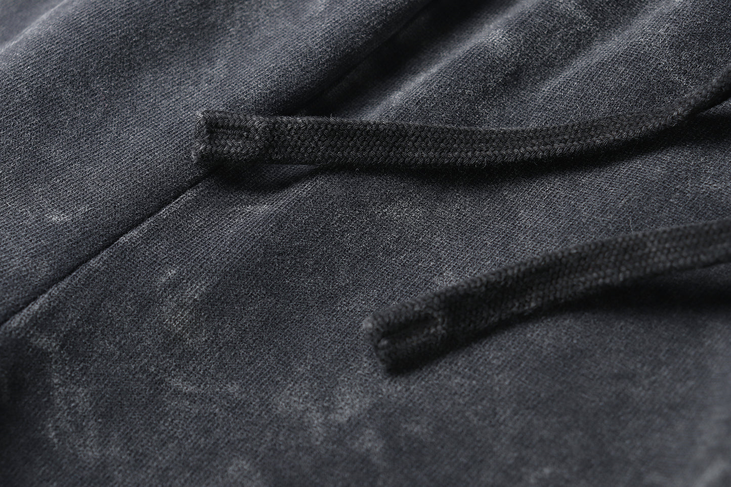 Daily Washed Sweat Shorts / Dark Grey