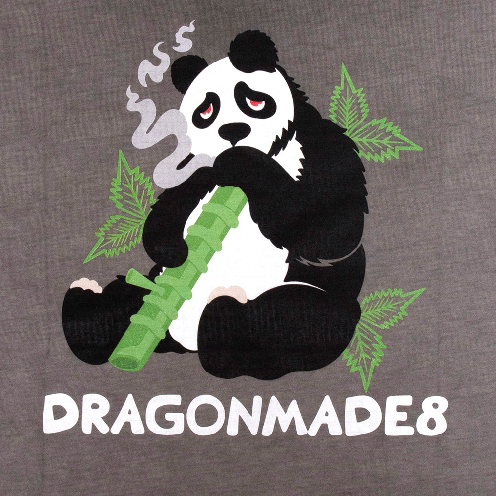Panda Tee Washed Grey