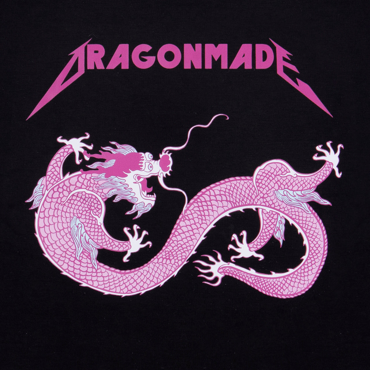 Purple Dragon Baby Tee Solid Black