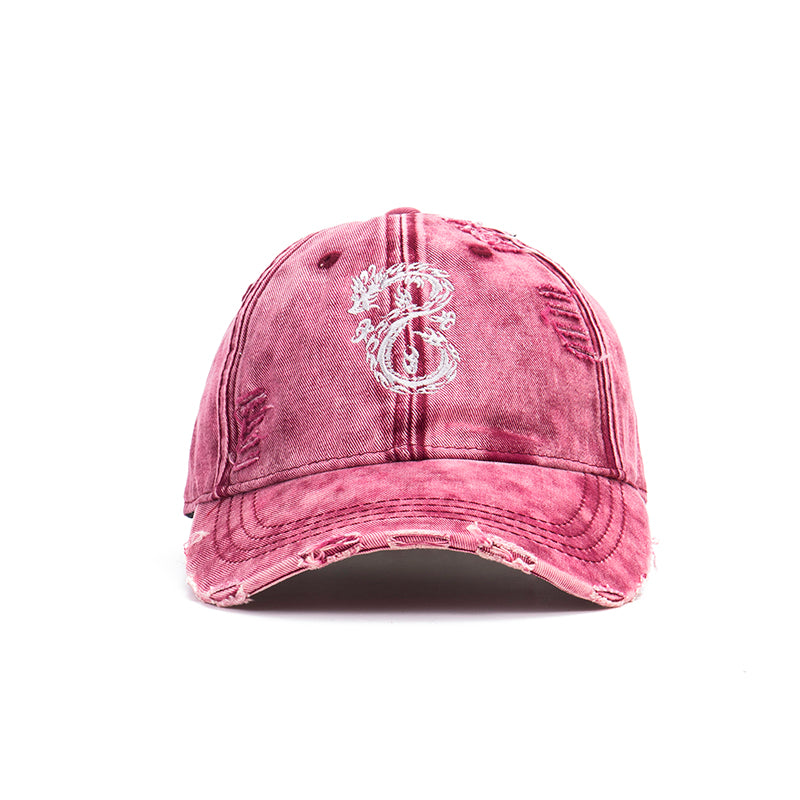 Tribal 8 Cap Washed Red