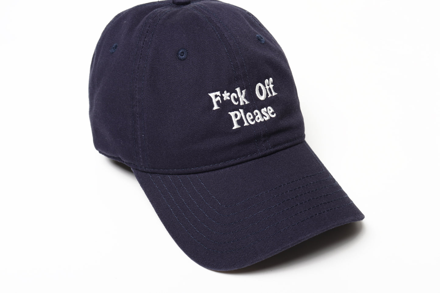 F*ck Off Please Cap Navy Blue