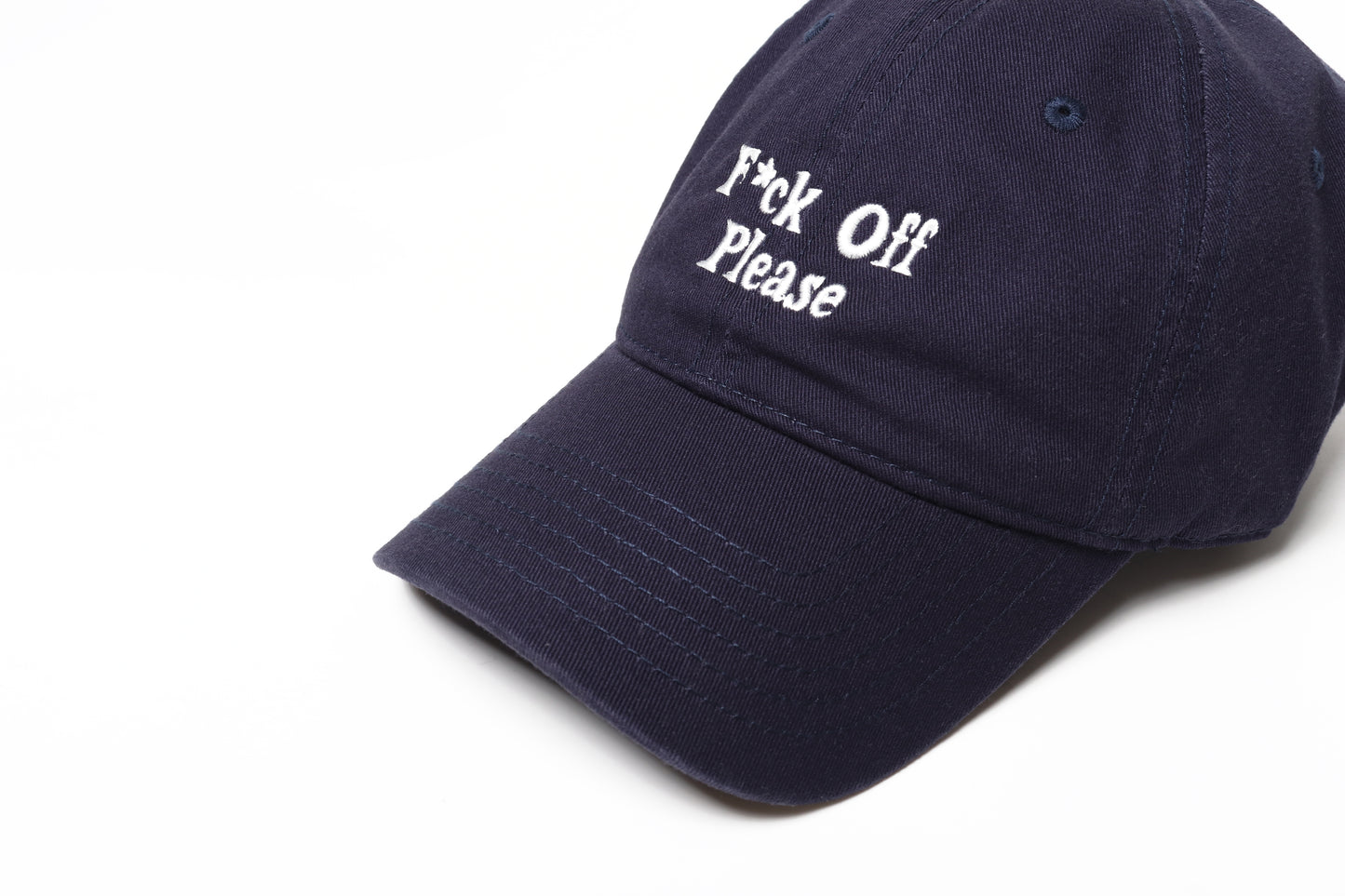 F*ck Off Please Cap Navy Blue