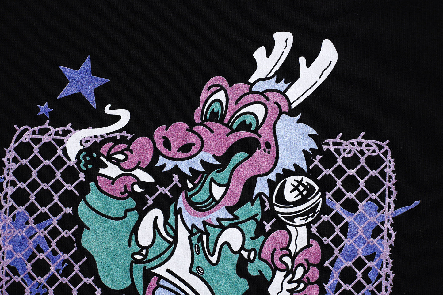 龍仔 Lil Dragon Children Tee Black
