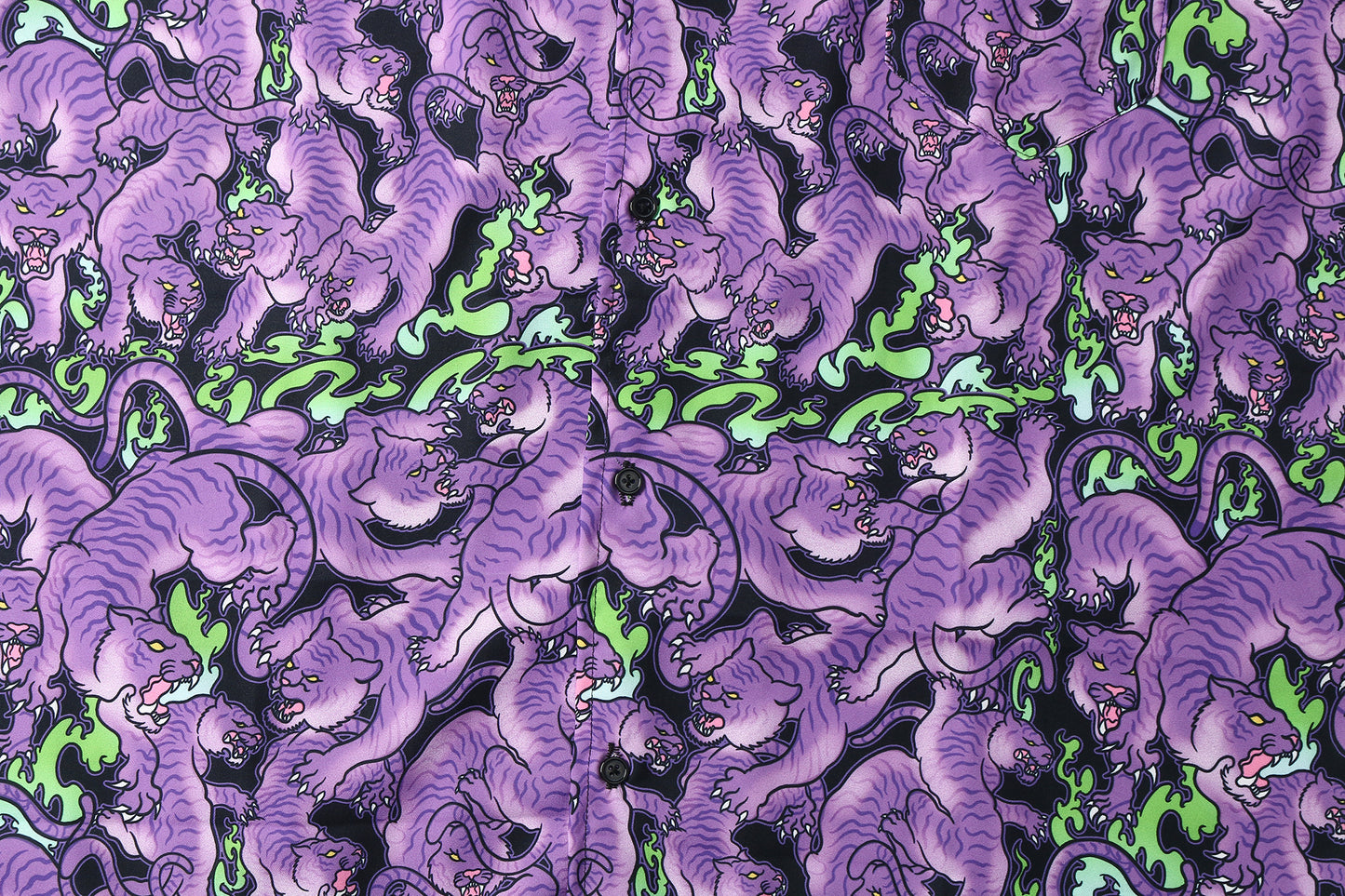 百虎 Hundred Tigers Shirt Purple 紫晴