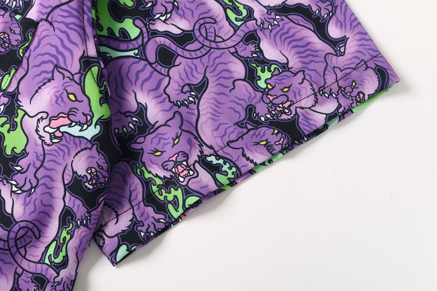 百虎 Hundred Tigers Shirt Purple 紫晴