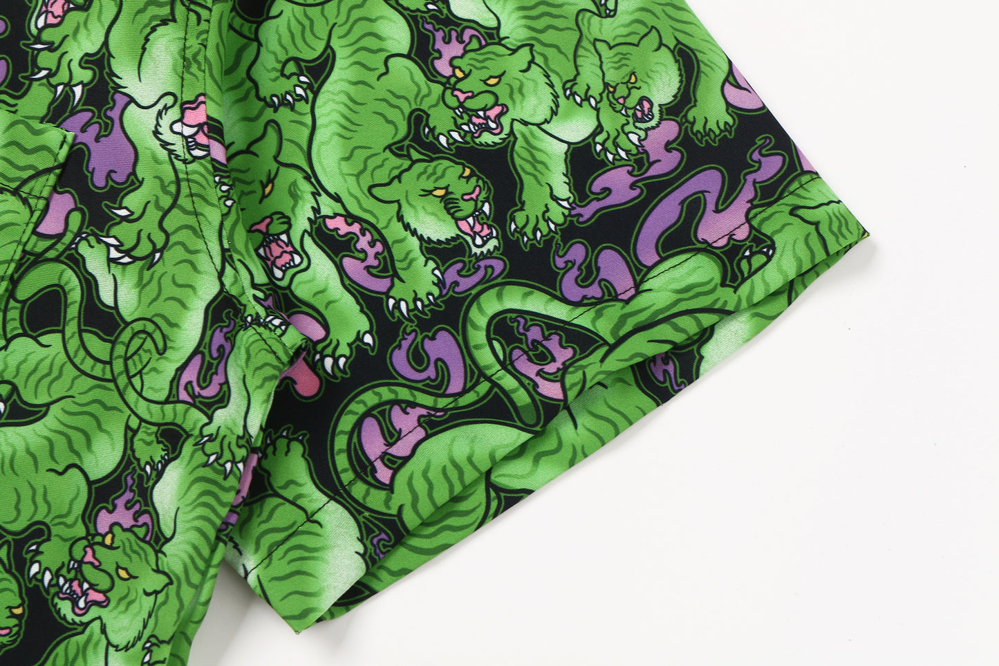 百虎 Hundred Tigers Shirt Green 碧青