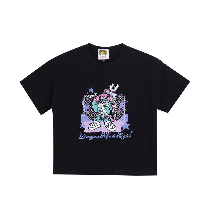 龍仔 Lil Dragon Children Tee Black