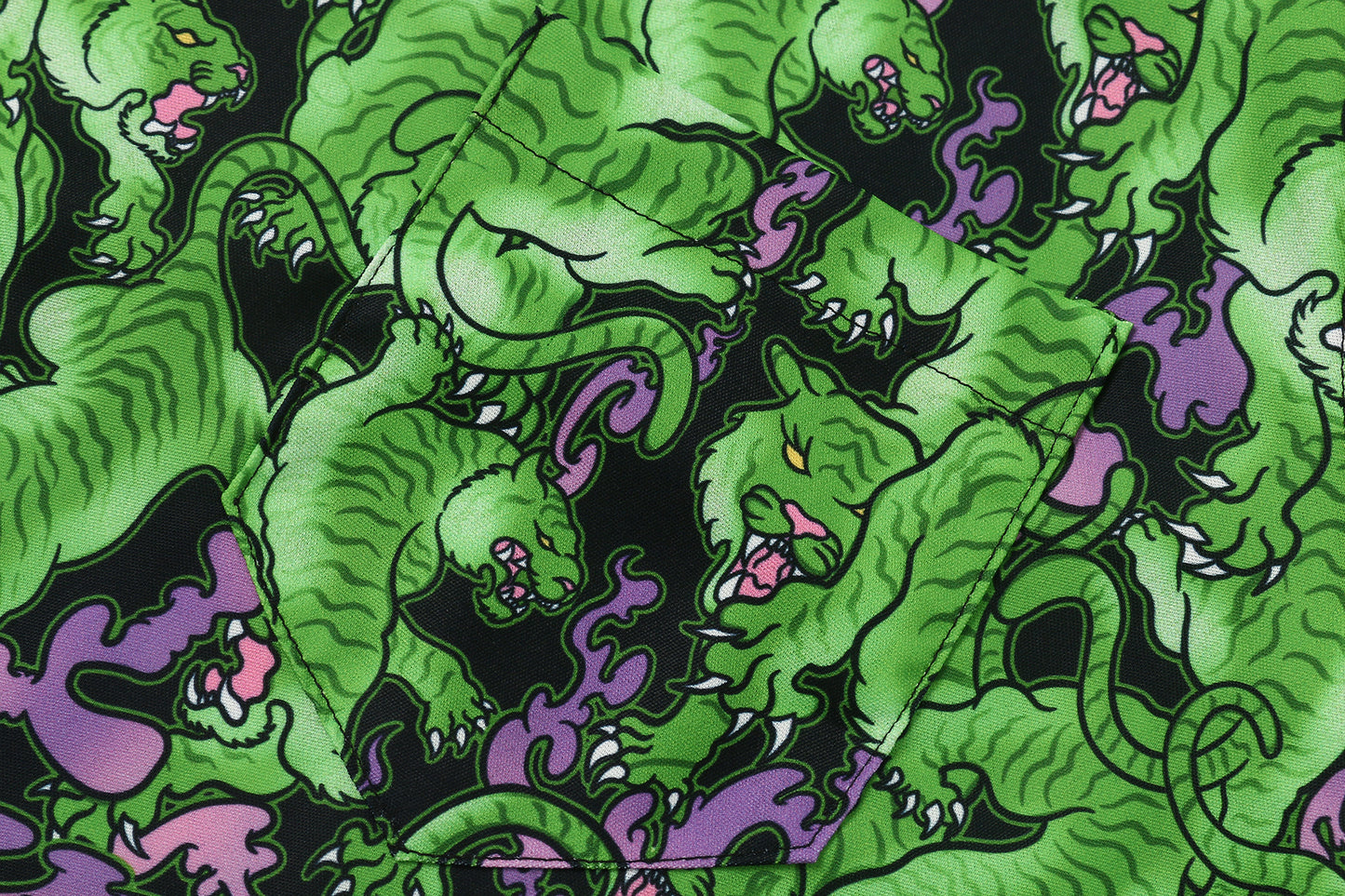 百虎 Hundred Tigers Shirt Green 碧青