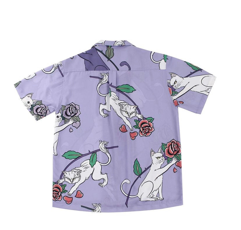 紫霞小貓Rose Cat Shirt