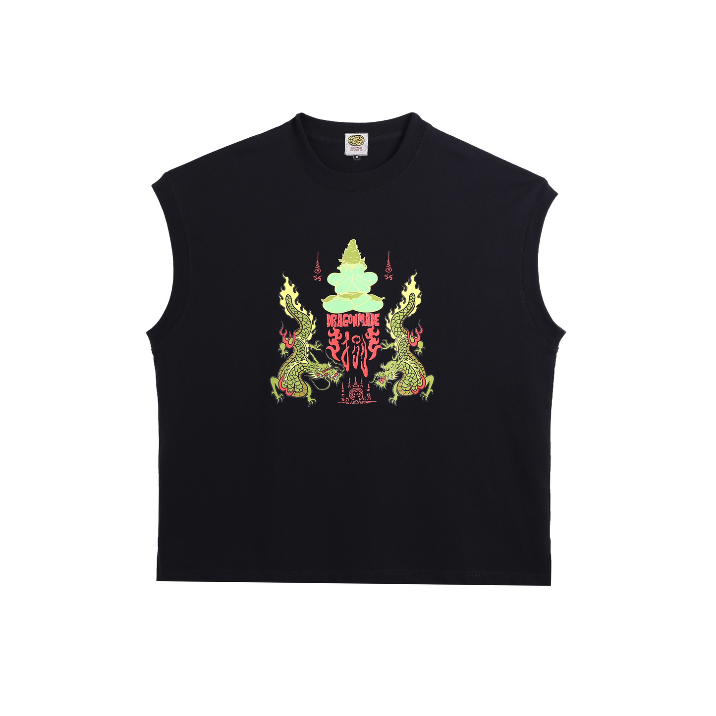 泰L熱 Thai Happy Sleeveless Tee Black