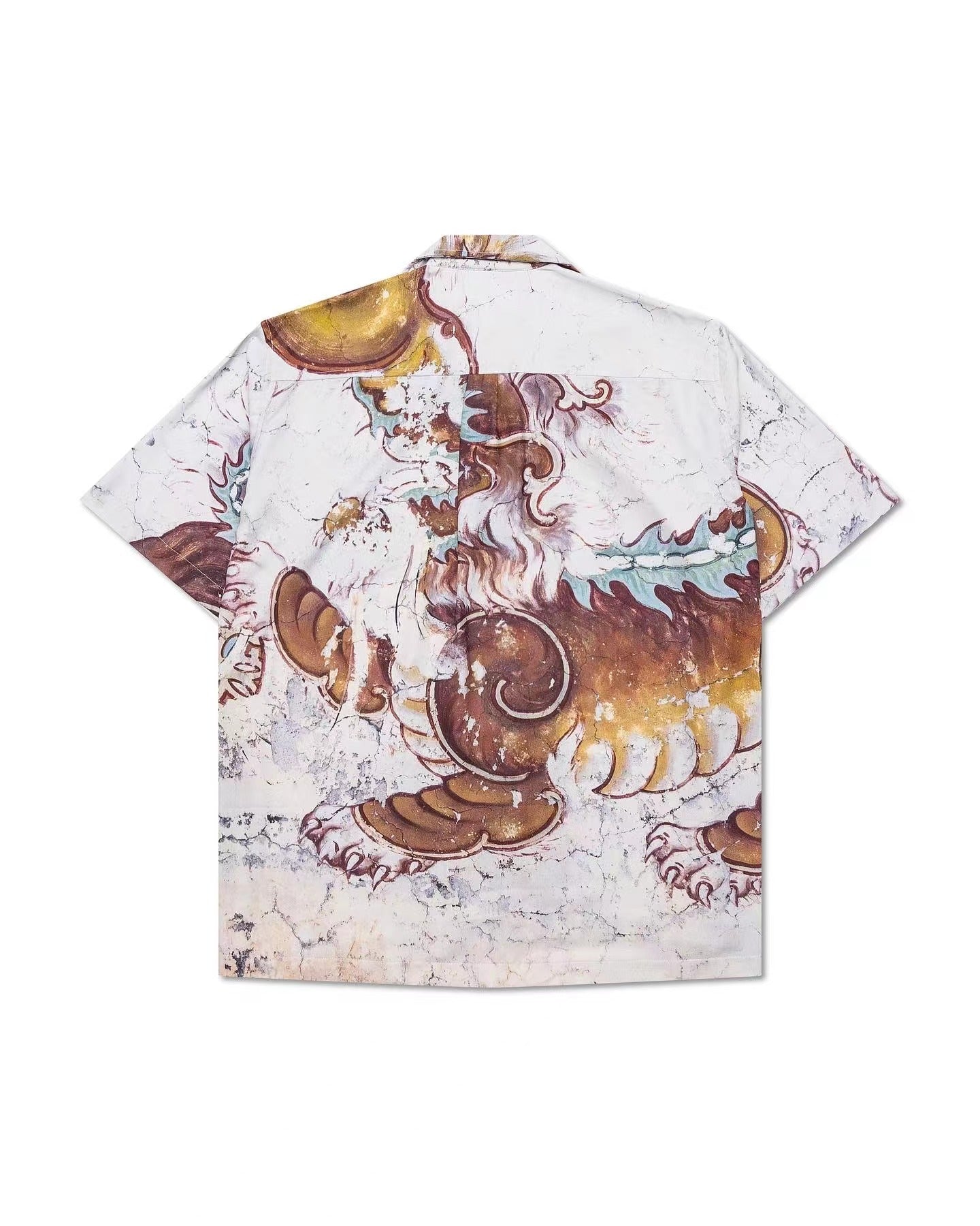 獅子舞Lion Dance Shirt White 蒼白