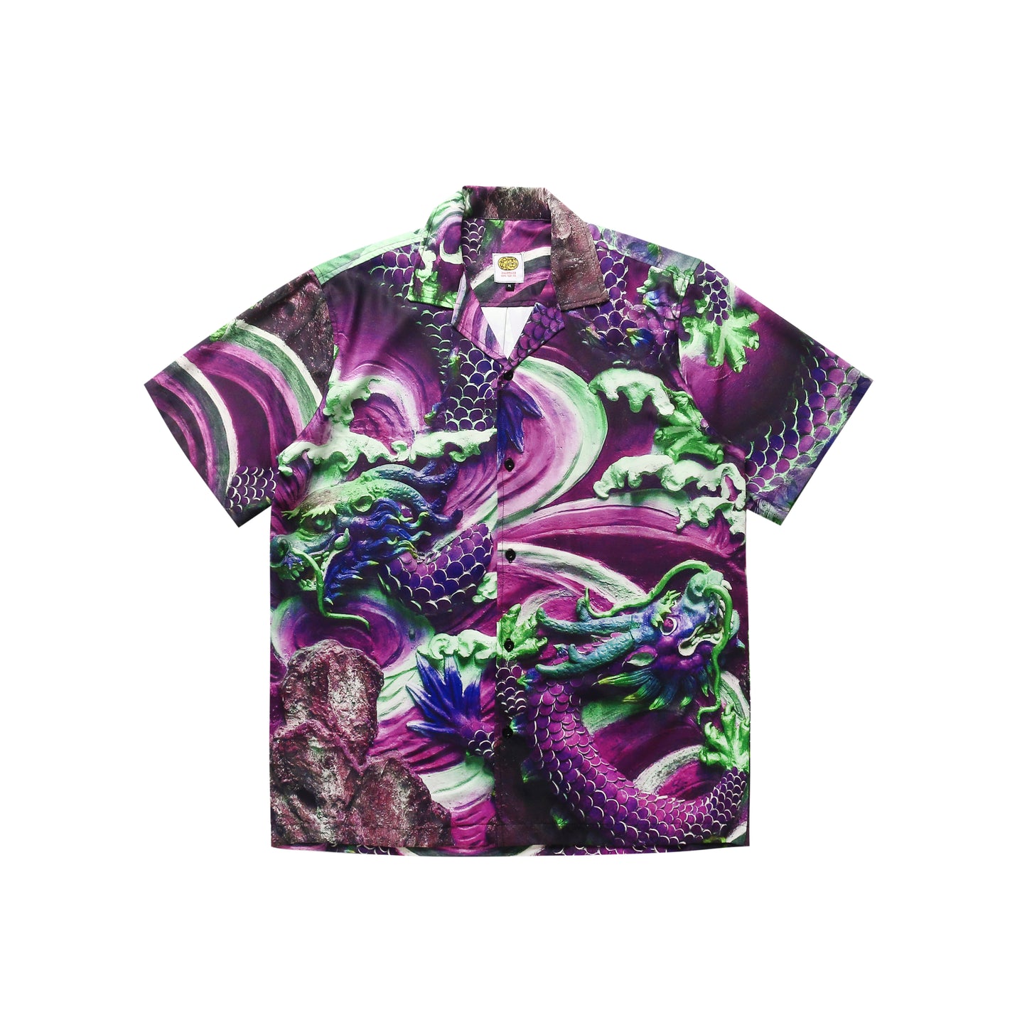迷離Lean Dragon Shirt Purple