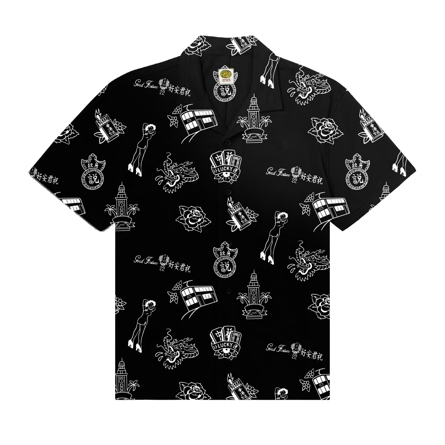 Tattoosays x Dm8: Hong Kong Style Shirt