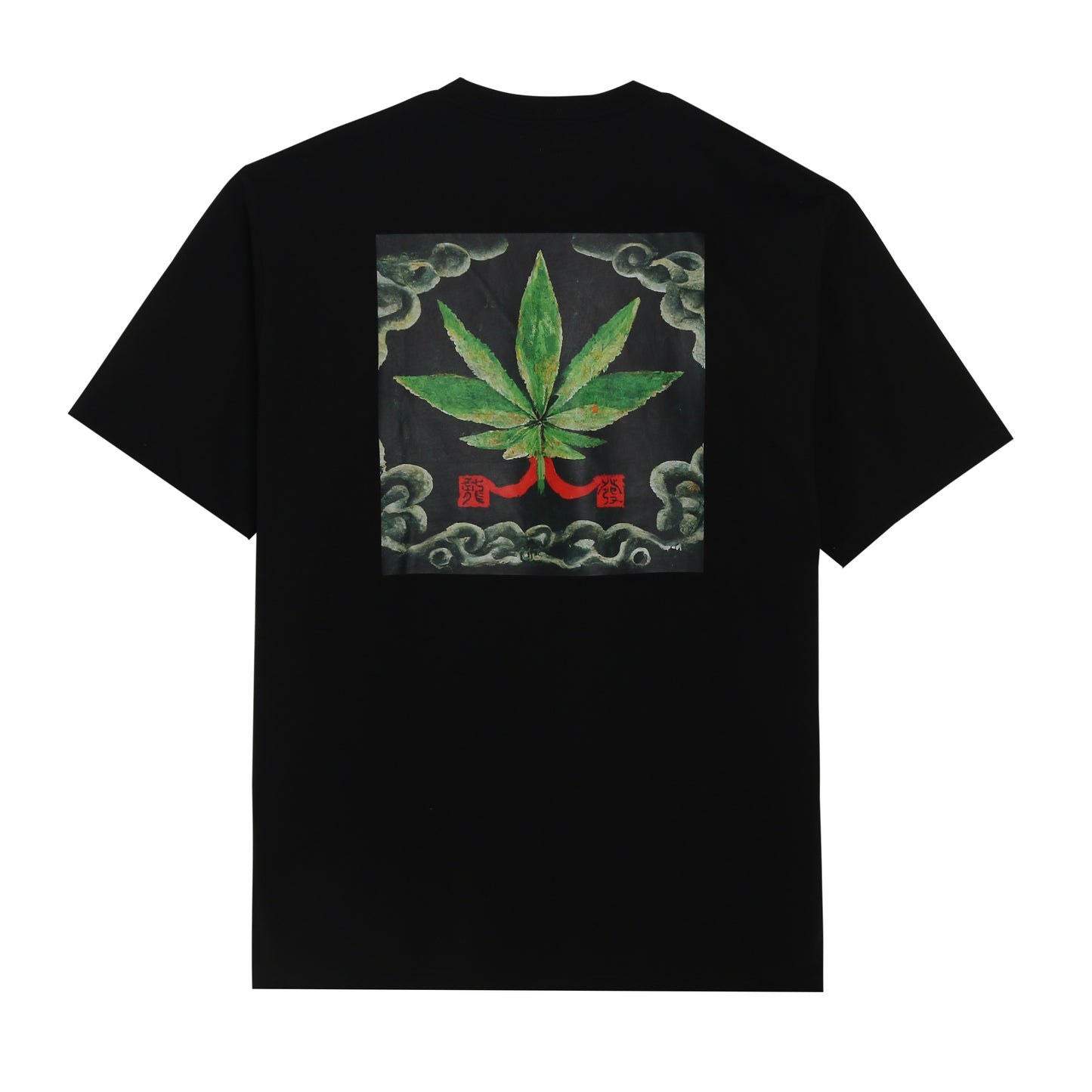 Big Leaf Tee Black