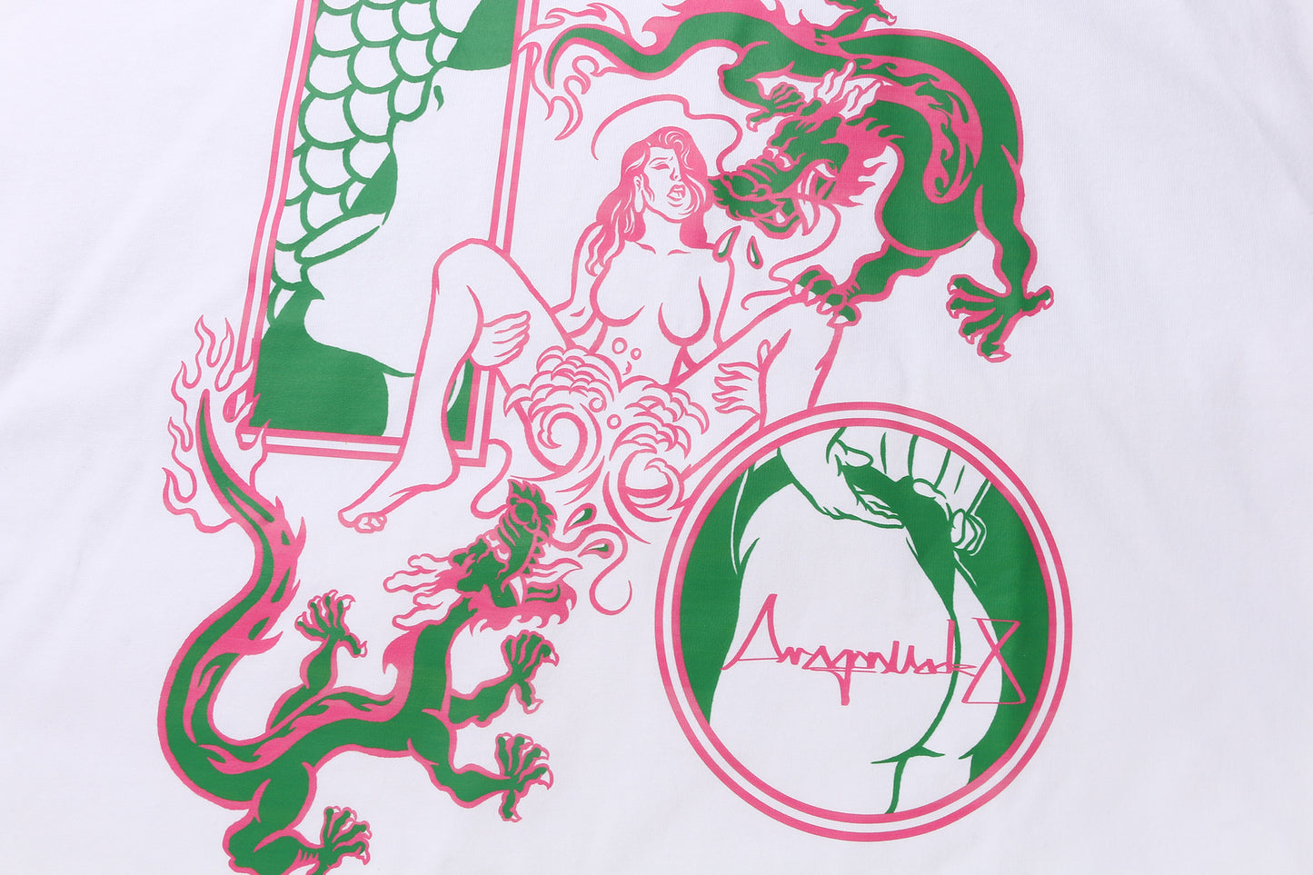 Double Dragon Services Tee White