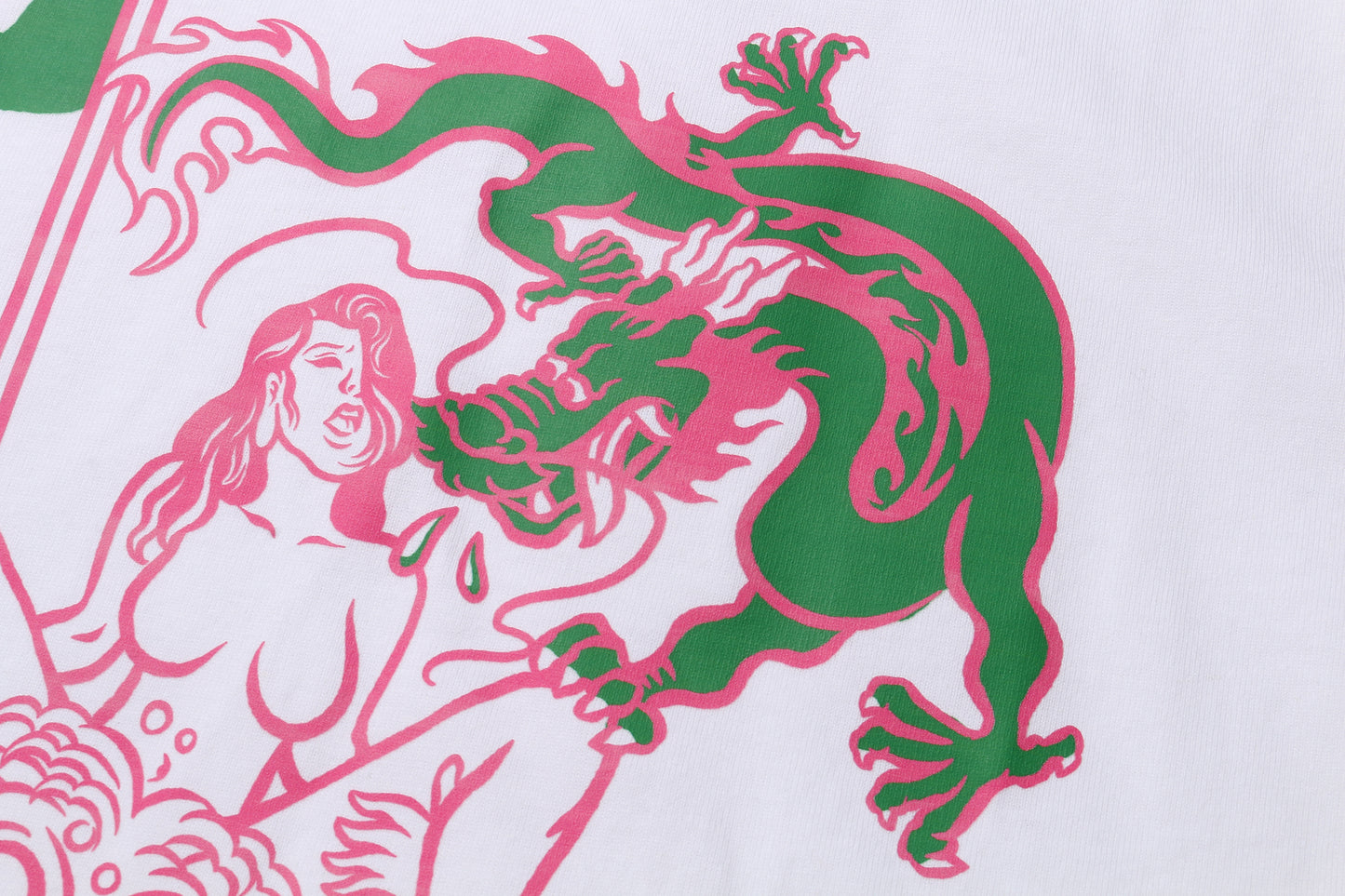 Double Dragon Services Tee White