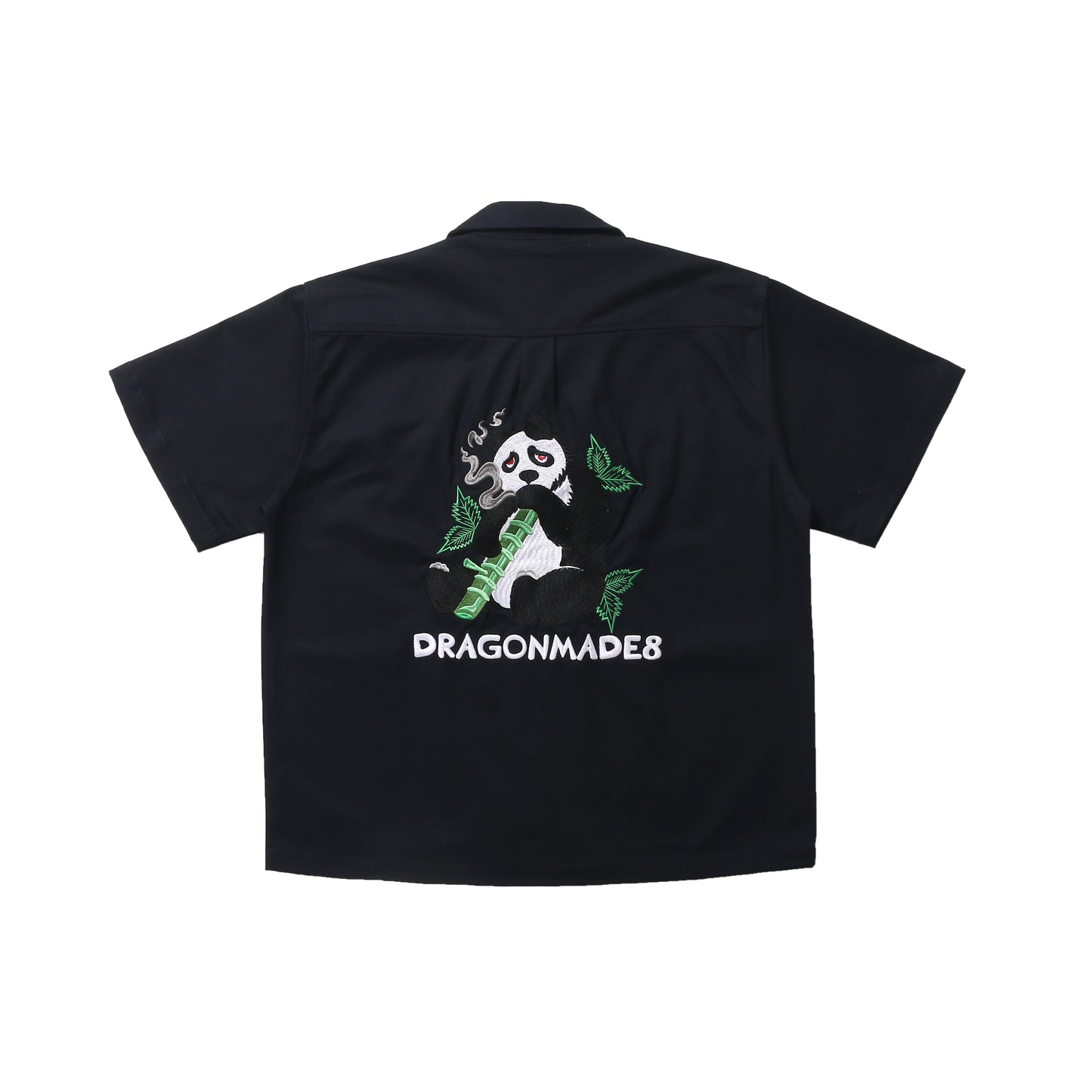 白舟花熊Panda Shirt