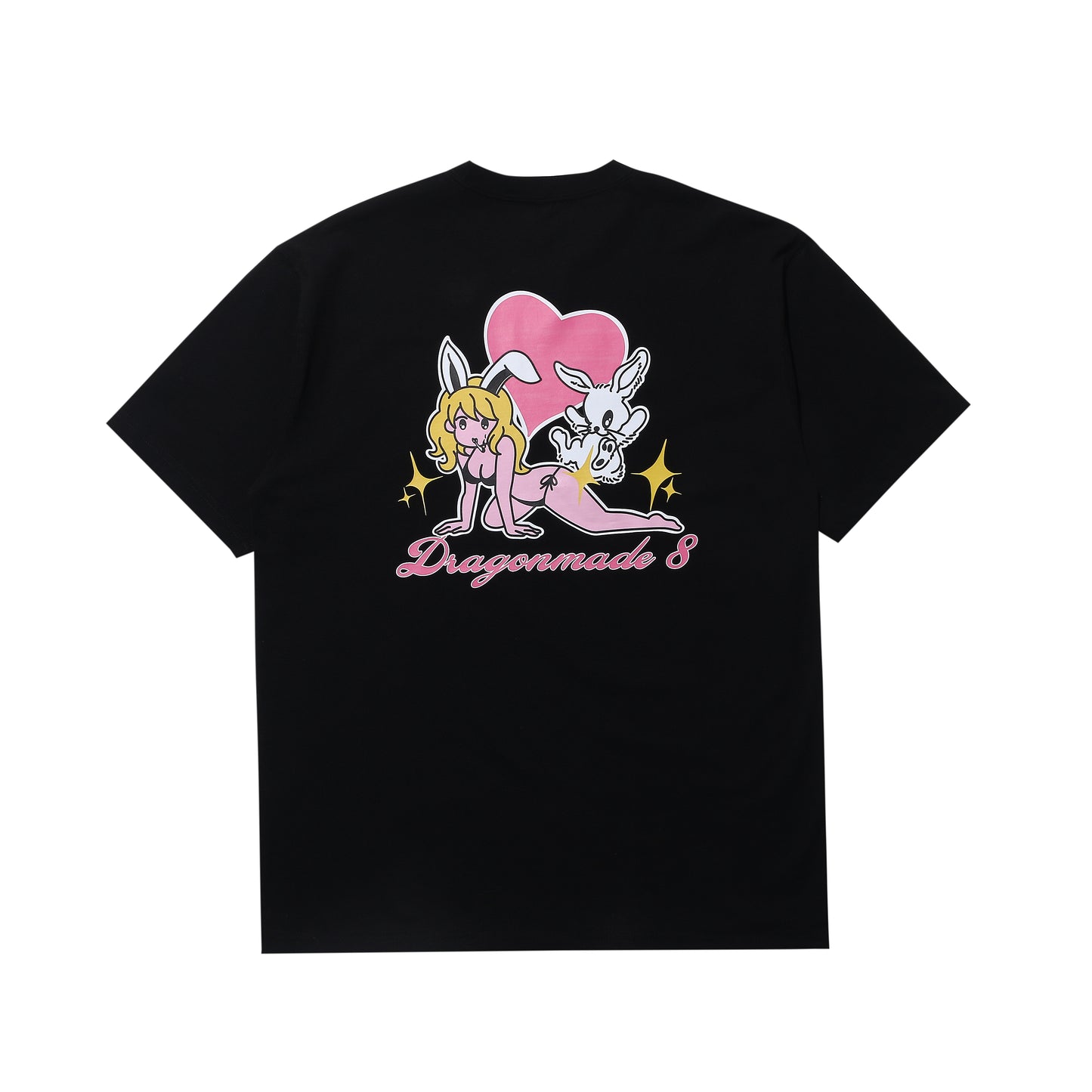 Fortune Bunny Tee Black