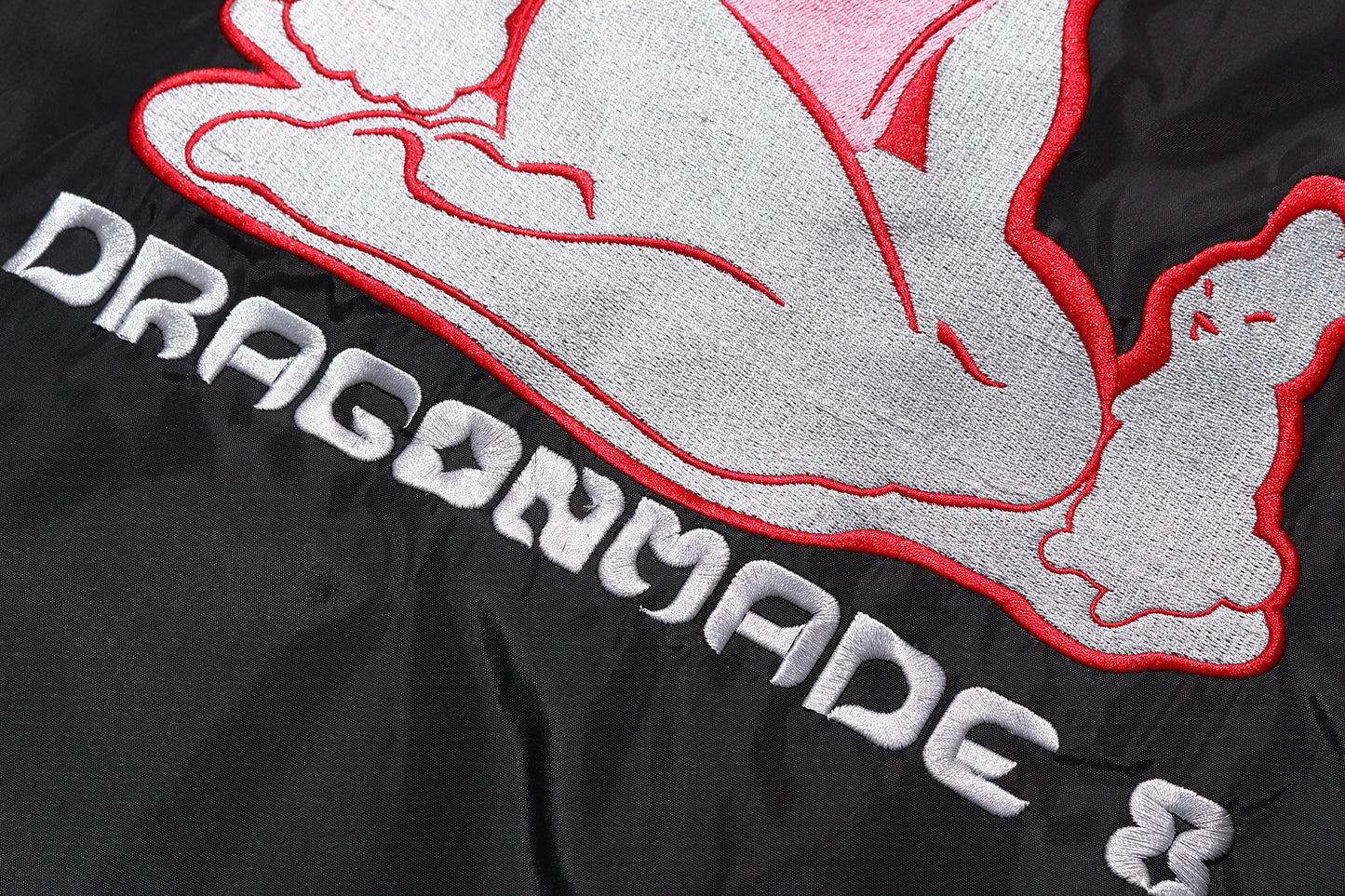 Bunny Girl Embroidery Coach Jacket