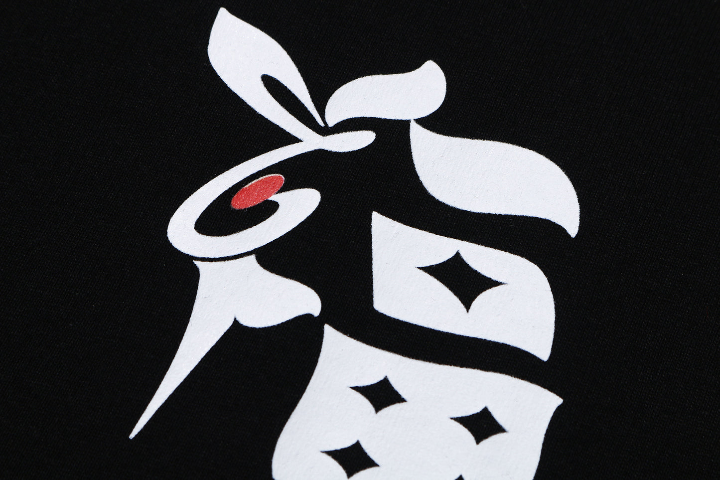 Fortune Bunny Tee Black