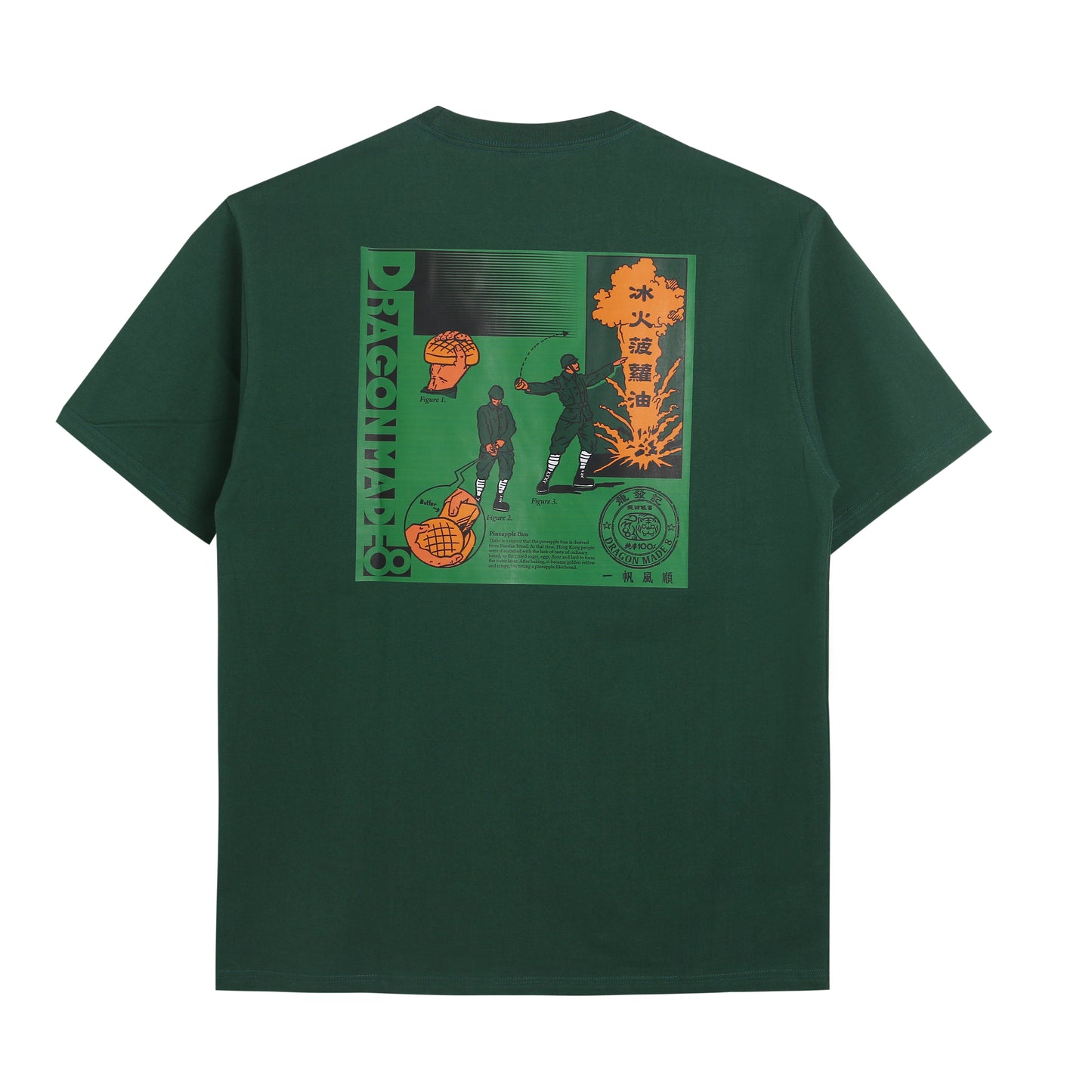 Pineapple Bun Tee Green