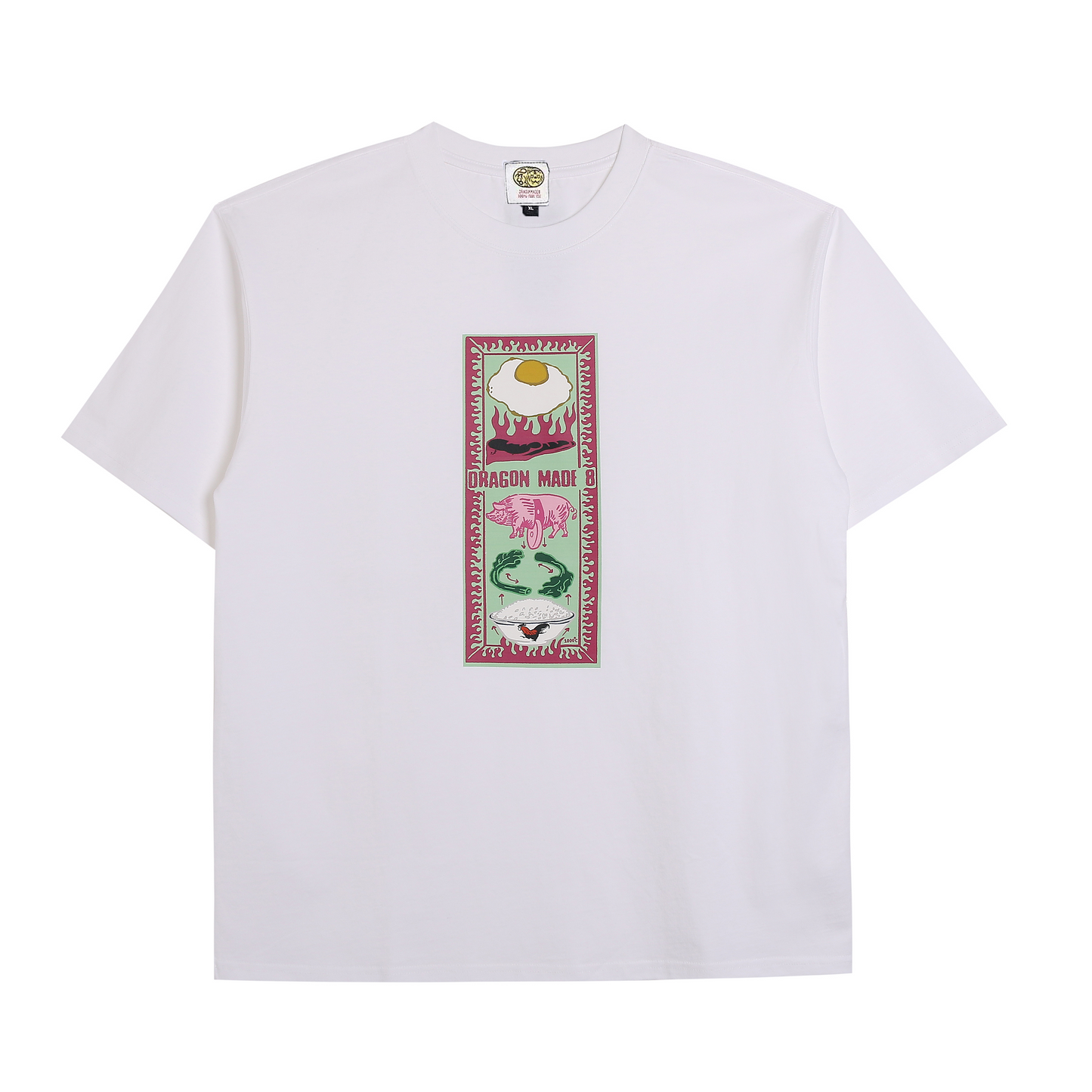 Depressed Ecstasy Rice Tee White