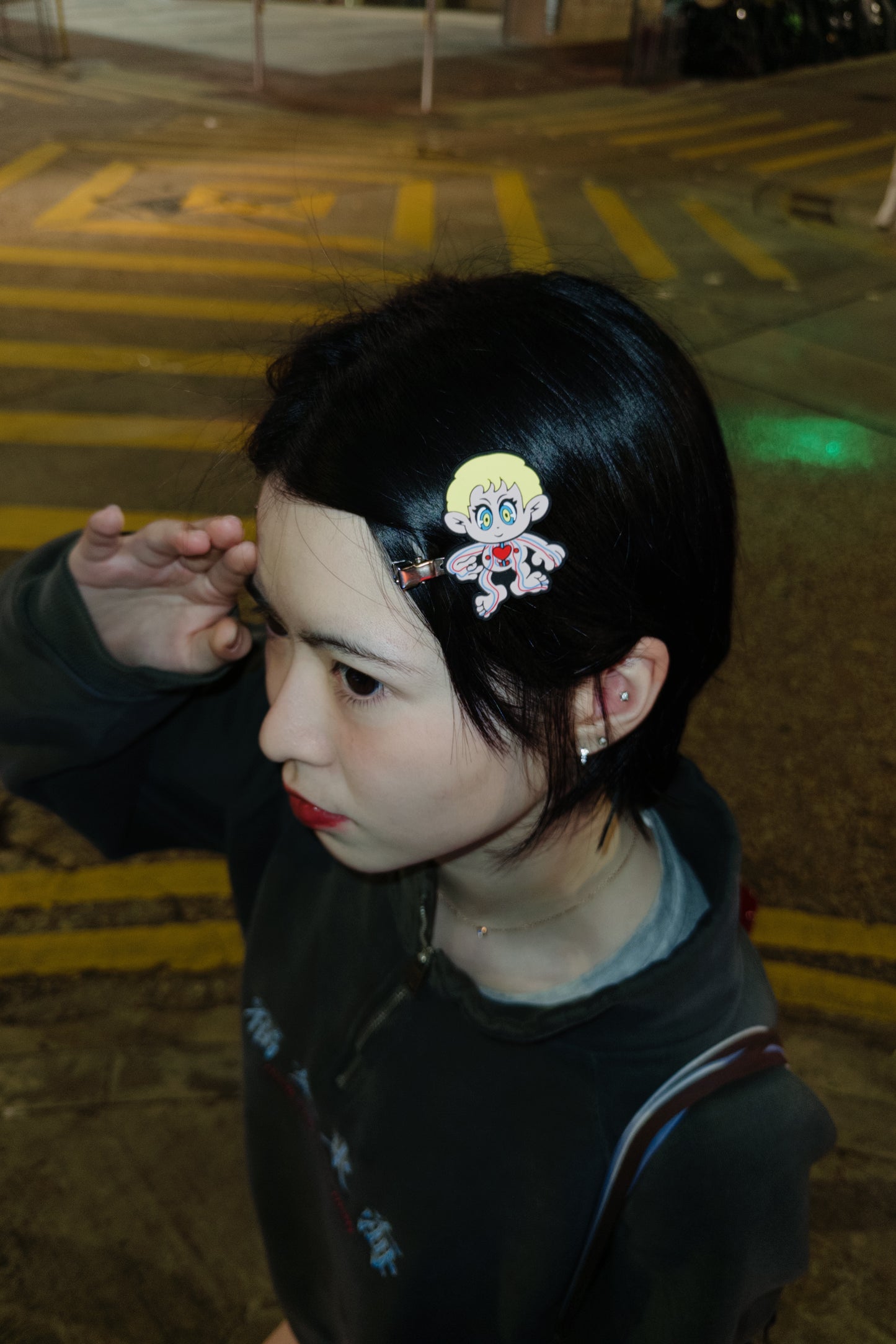 有心人 Yellow and Blue Boyz Hairclips