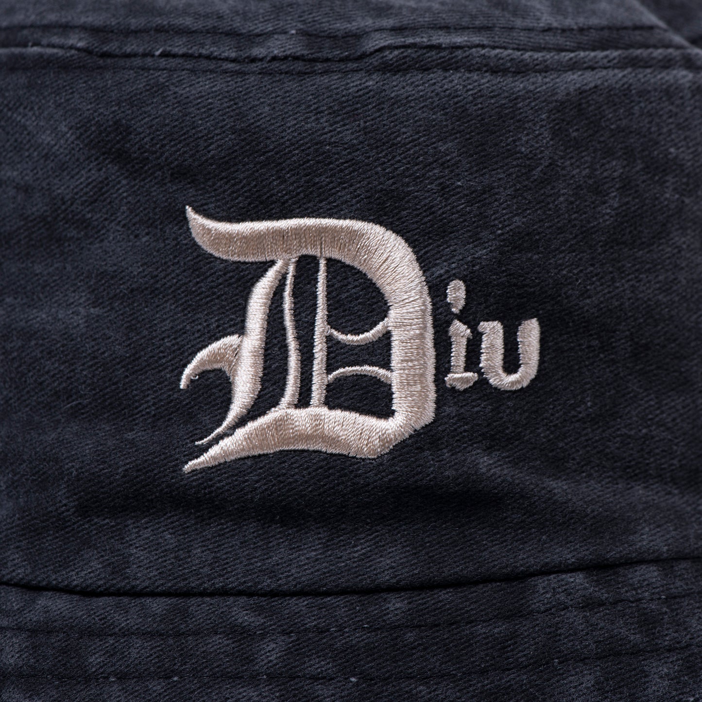 Diu Bucket Hat Washed Black