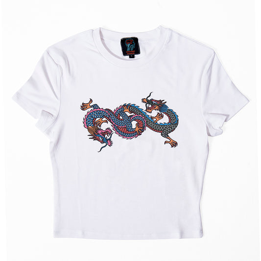 DM8 x Tattooerjan8 : “Why The Rush?”本是同根生 Baby Tee White