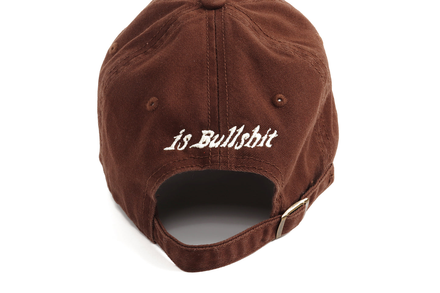 人情世故is bullshit Cap Brown