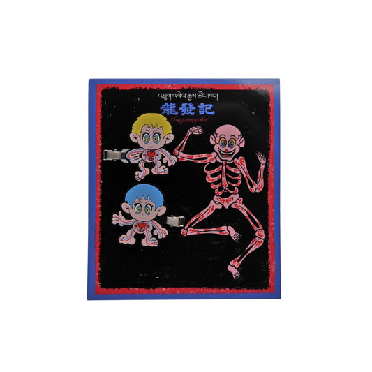 有心人 Yellow and Blue Boyz Hairclips