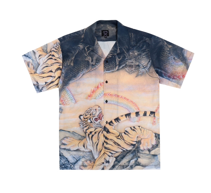 塩崎顕 Ken Shiozwki x DM8: 龍虎架虹 Dragon and Tiger Shirt